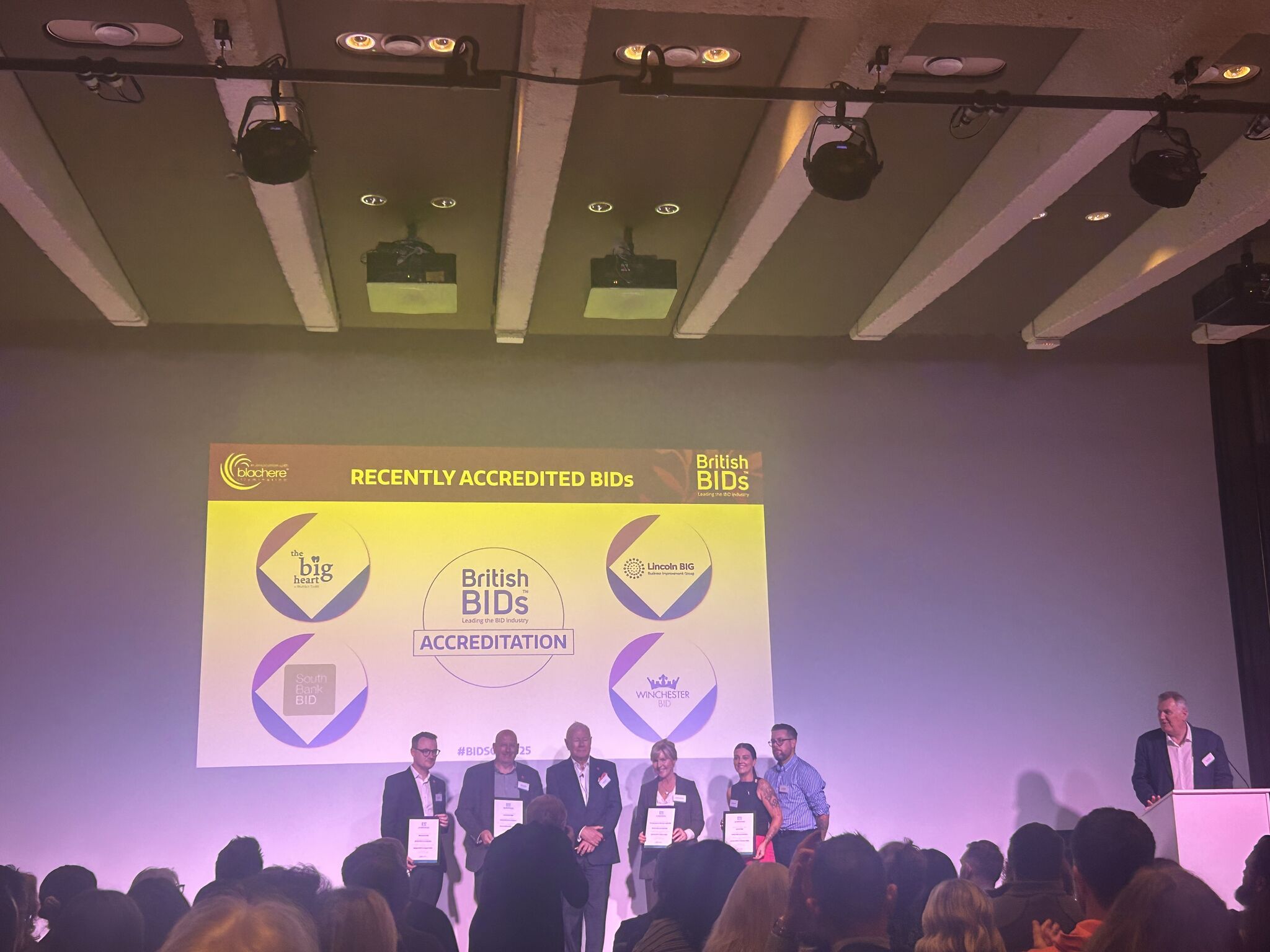 Lincoln BIG Celebrates British BIDs Accreditation and Marketing BID Certificate