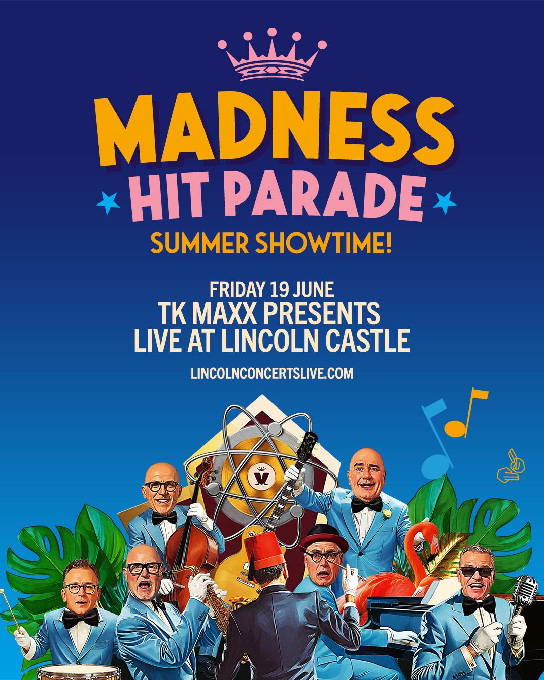 POP LEGENDS MADNESS TO BRING THE ULTIMATE HOUSE OF FUN TO LINCOLN CASTLE