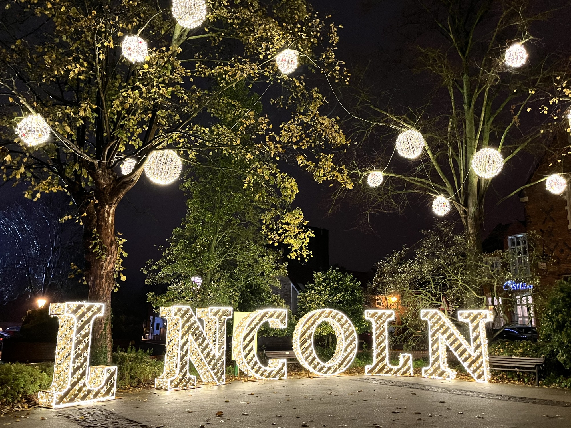Lincoln Christmas Lights Trail