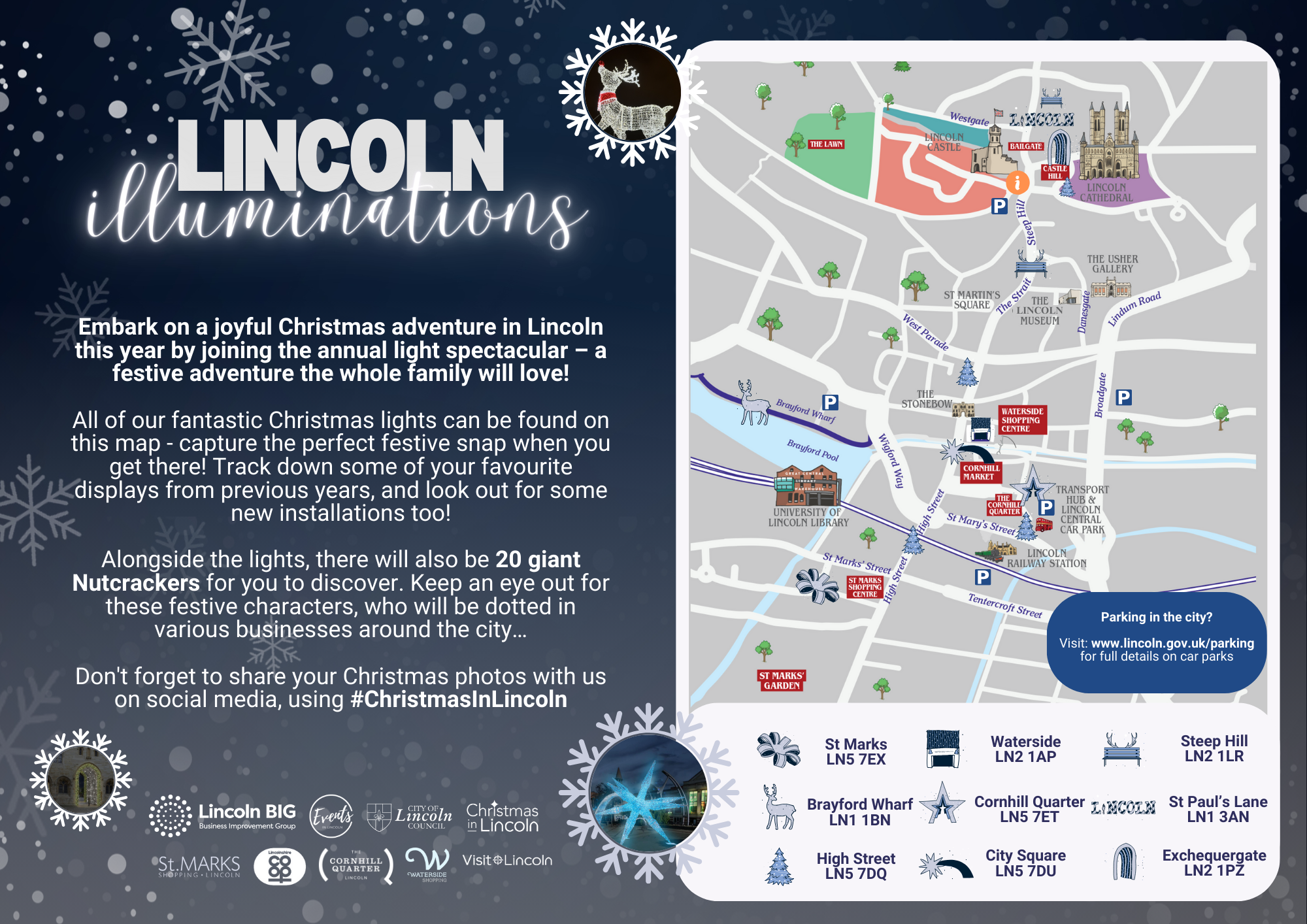 Lincoln Christmas Lights Trail Lincoln BIG