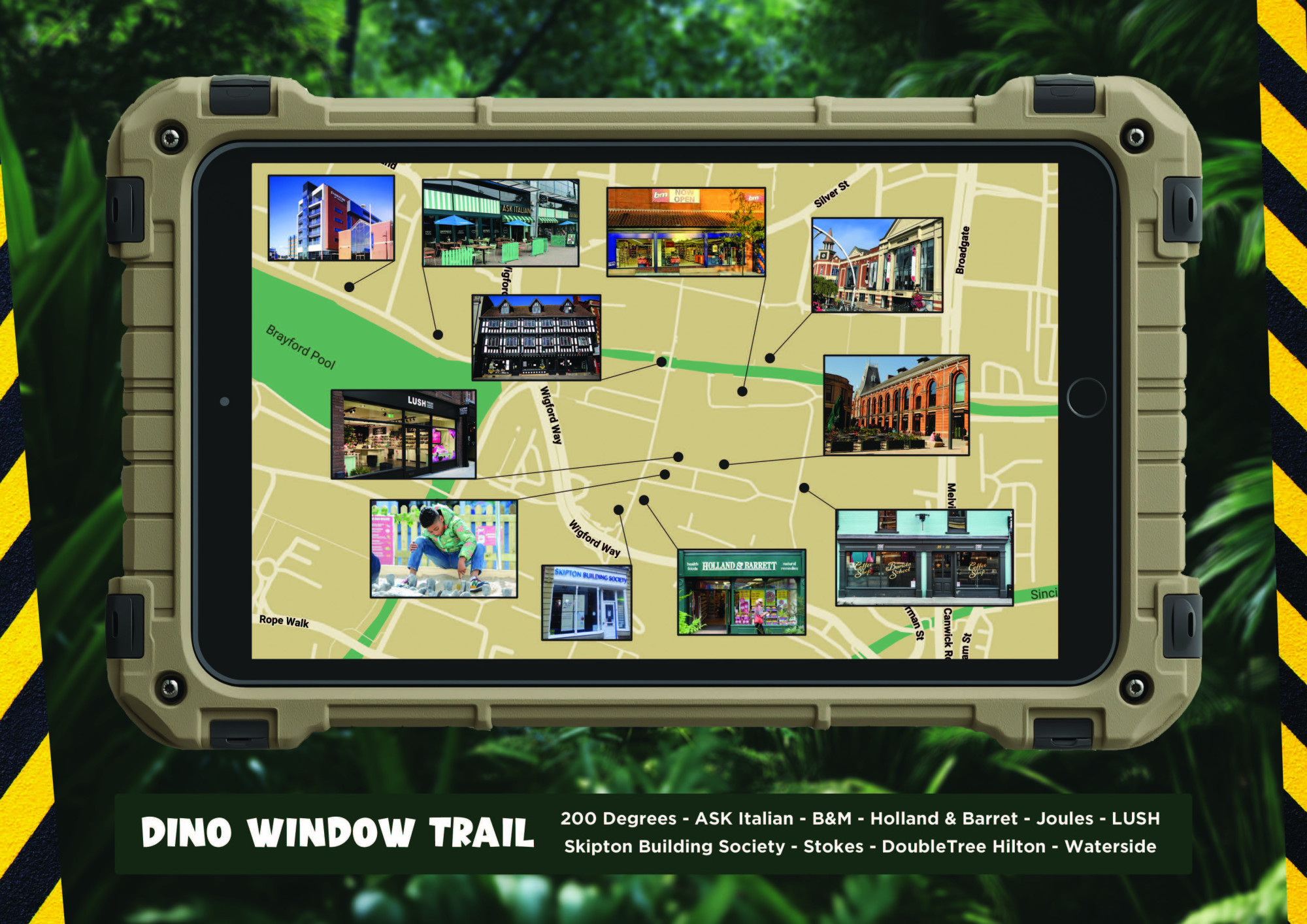Dino City Trail Map
