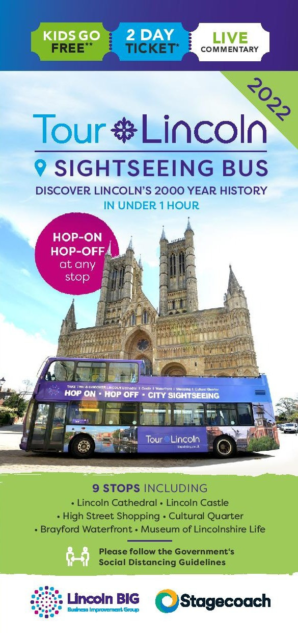 2022 Lincoln Tour Bus Timetable
