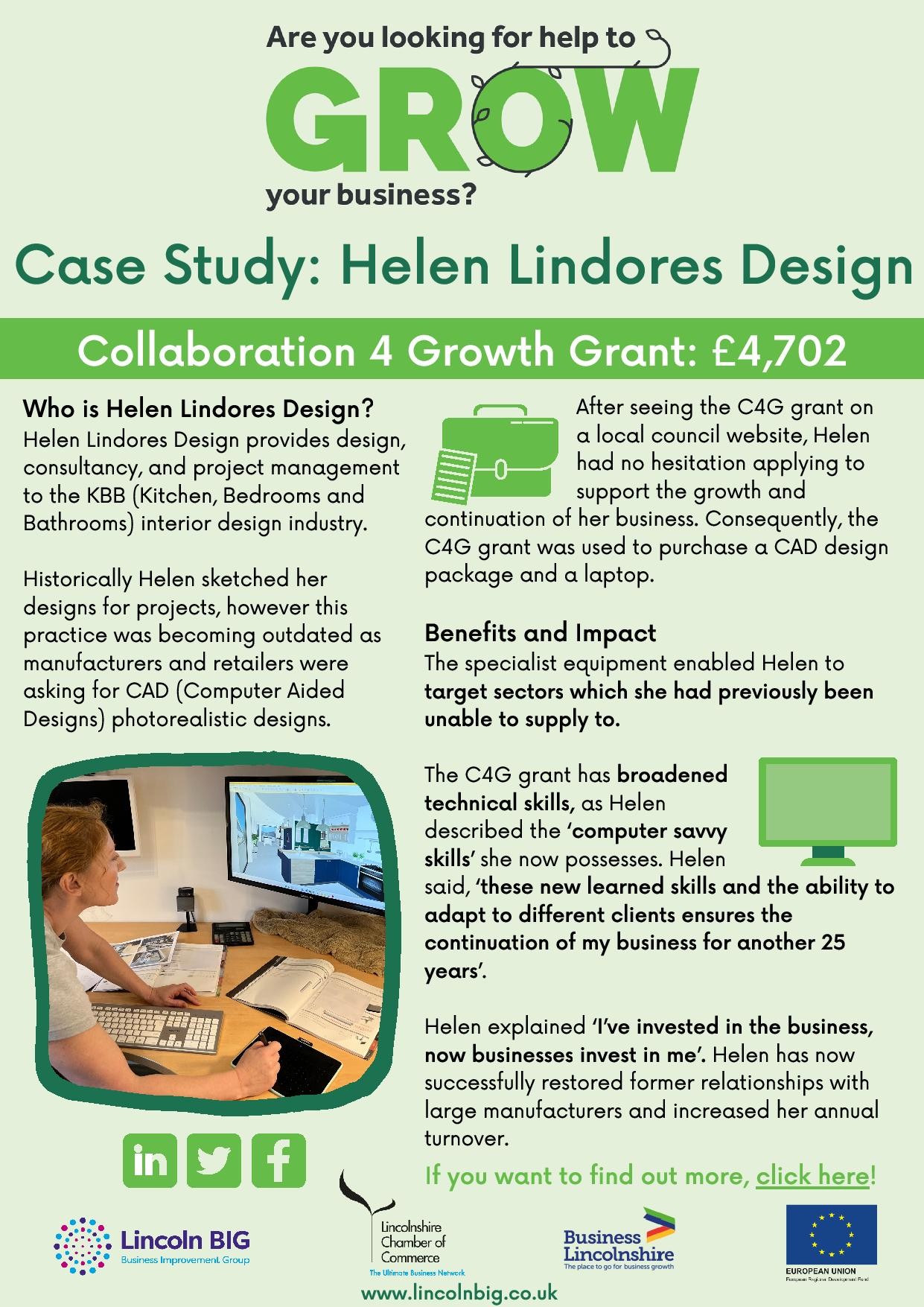 C4G Case Study Helen Lindores Design