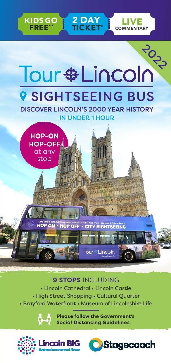Lincoln Tour Bus Timetable 2022
